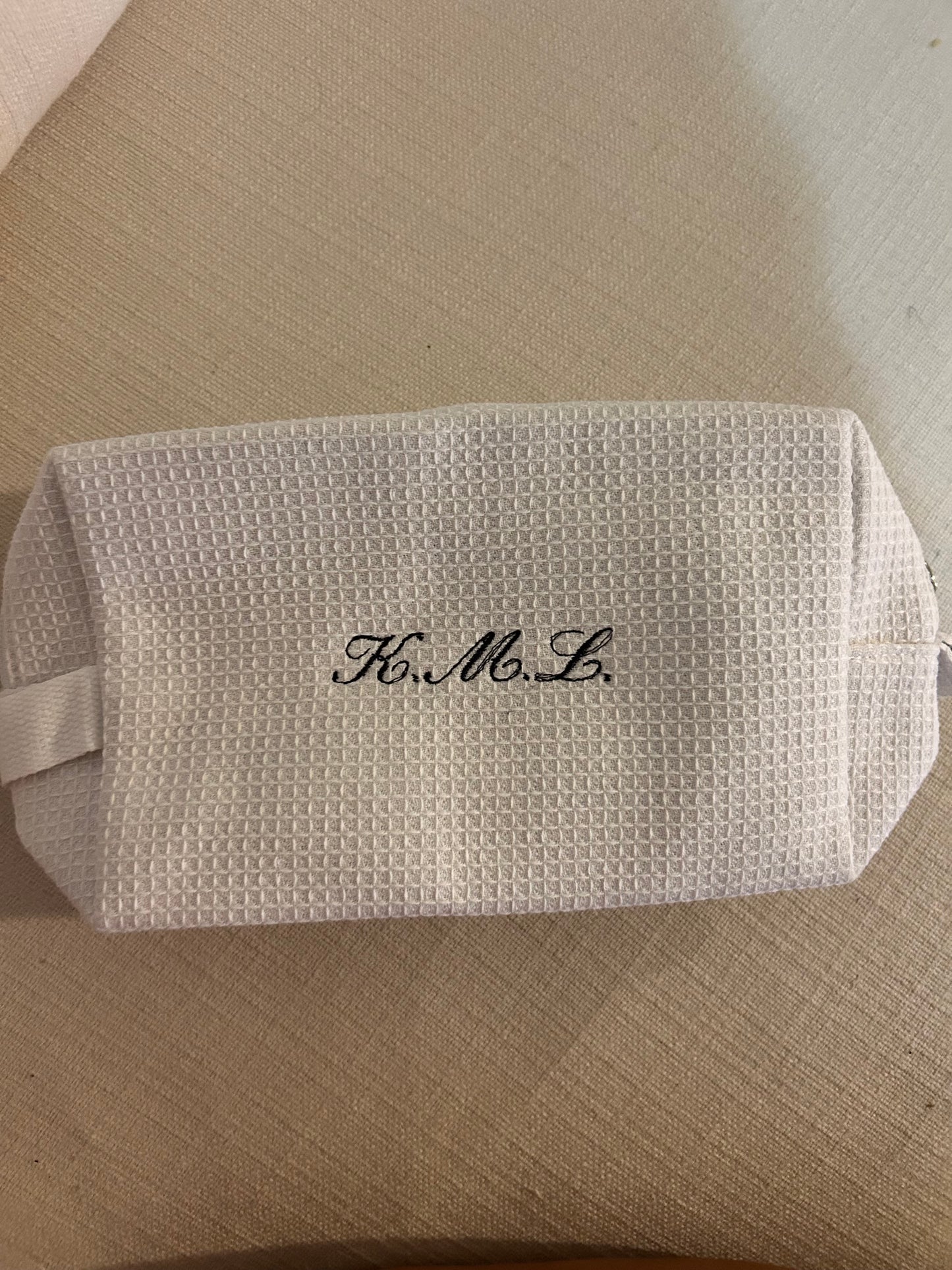 Waffle Makeup Bag