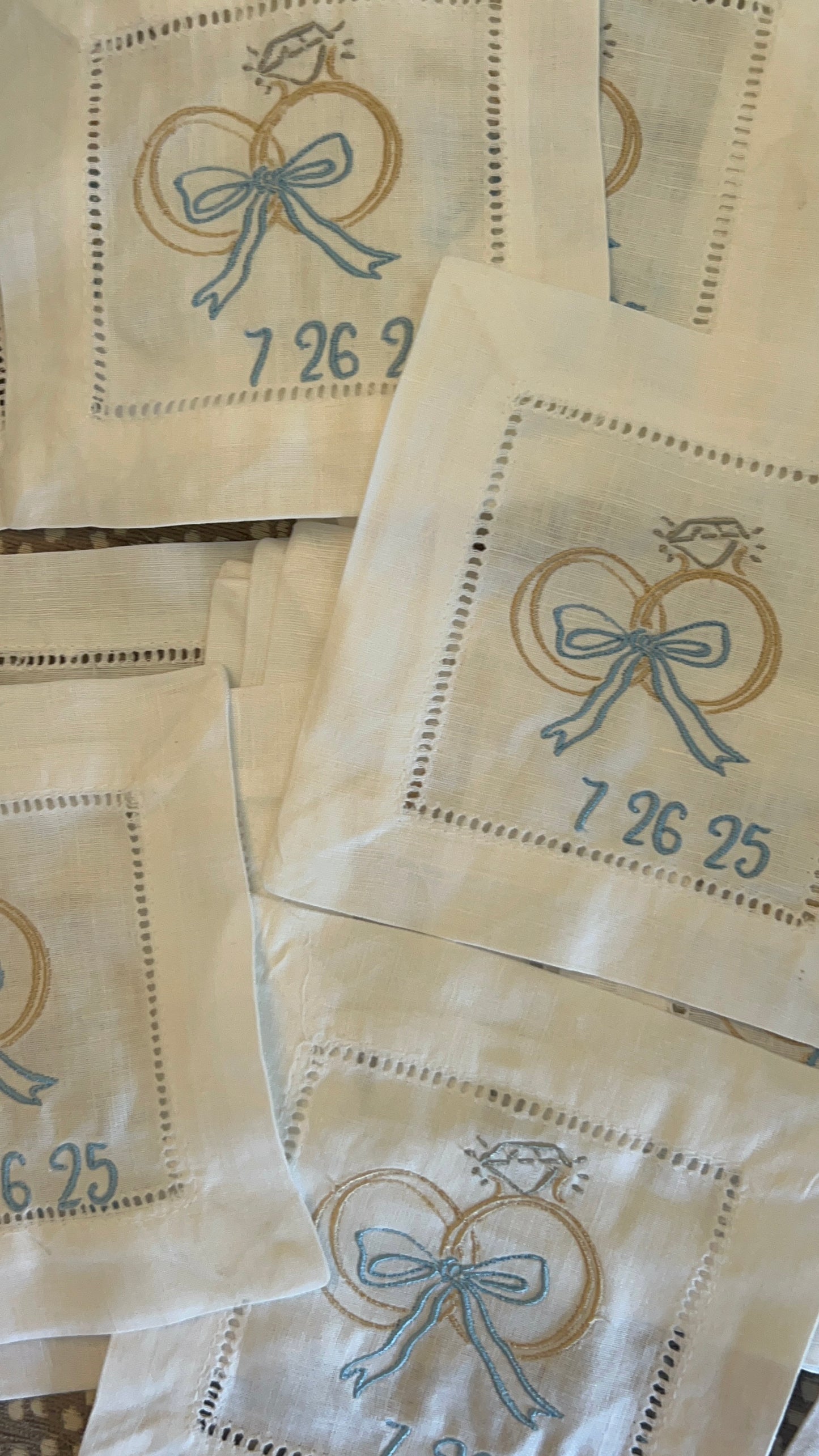 Wedding Cocktail Napkins