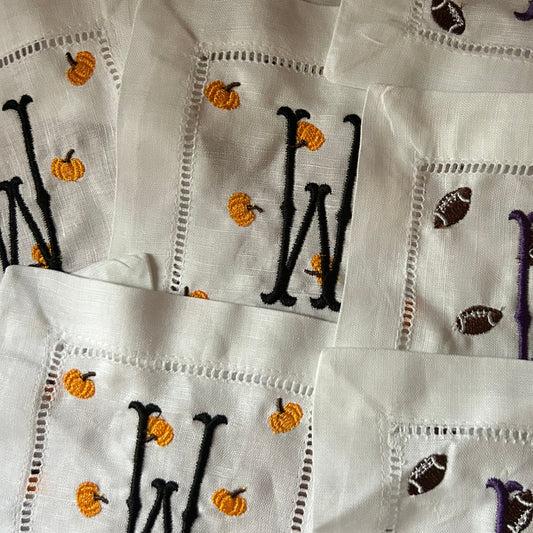 Pumpkin Cocktail Napkins