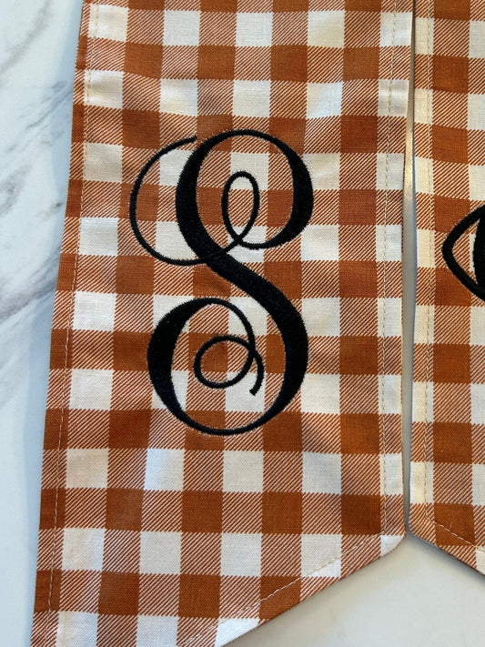 Fall Football Wreath Sash