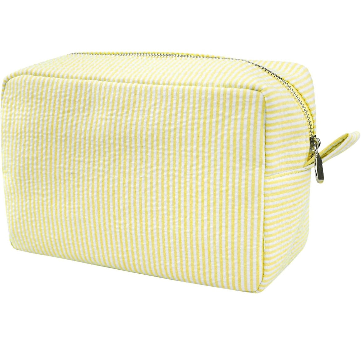Seersucker Makeup Bag